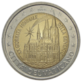 €2 commemorative coin Vatican City 2005.png