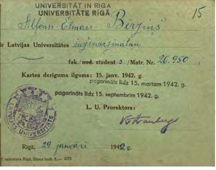 Attēls:Rīgas Universitātes studenta apliecība 1942.jpg