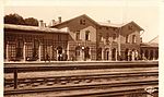 Dzelzceļa stacija 20. gadsimta 30. gados