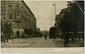 Kr. Barona ielas krustojums ar Merķeļa ielu 1930. gados ar LETA redakciju