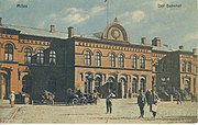 Jelgavas dzelzceļa stacija (pirms 1914. gada)