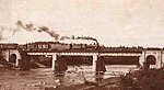 Ogres dzelzceļa tilts (pirms 1940. gada)