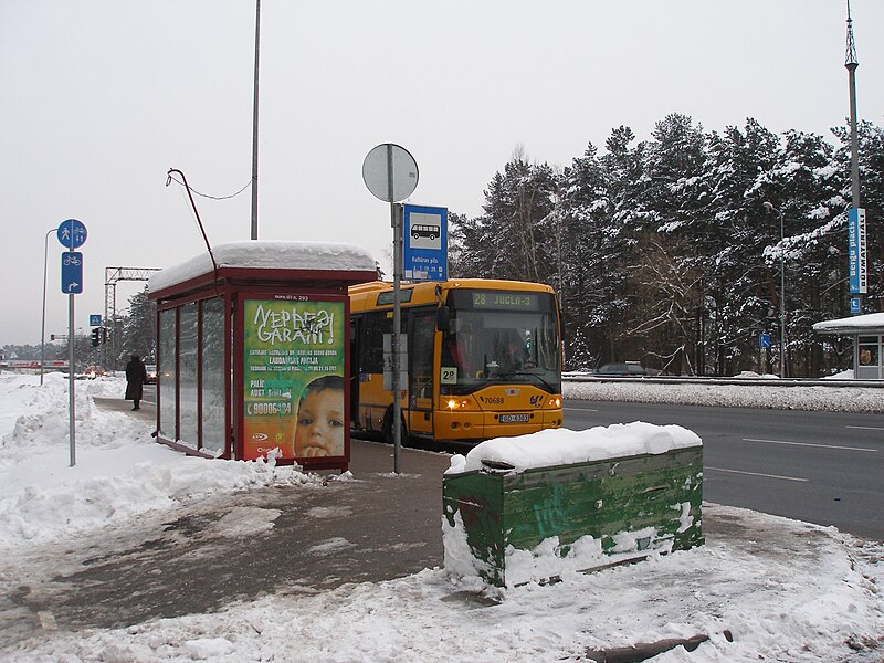 Attēls:28. autobuss Brīvības gatvē Berģos.JPG