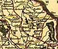 Ārlavas un Talsu draudzes novadi 1798. gada kartē