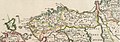 Rēveles guberņas apriņķi (Uiezd) 1745. gadā