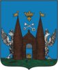 Rīgas ģerbonis of atkarīga teritorija