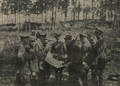 Baltijas landesvēra štāba virsnieku apspriede pirms uzbrukuma Rīgai 1919. gada 21. maijā.