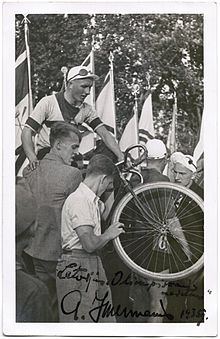 Arvīds Immermanis, Latvijas riteņbraukšanas meistars, 1935.