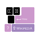 File:WikipediA Logo Keyboard enjoy.png