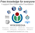 I support Wikimedia