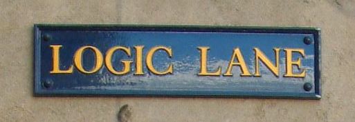 Податотека:Logic Lane sign.jpg