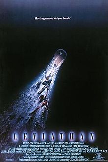 Poster tayangan pawagam filem Leviathan, 1989