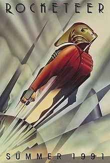 Poster tayangan pawagam filem The Rocketeer