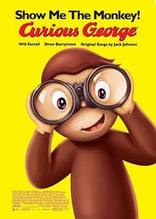Poster tayangan pawagam filem Curious George