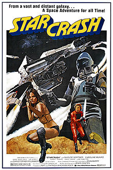 Poster tayangan pawagam filem Starcrash