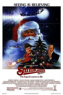 Poster tayangan pawagam filem Santa Claus, 1985