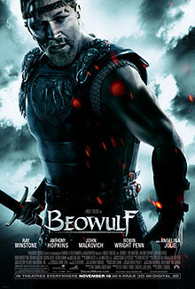 Poster tayangan pawagam filem Beowulf, 2007