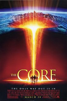 Poster tayangan pawagam filem The Core