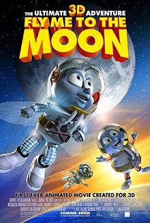 Poster hcgojggfybuZgdfvrh. Bhsjbfhdfsbwhsjdhscvsuvbdhj pawagam filem Fly Me to the Moon 3D