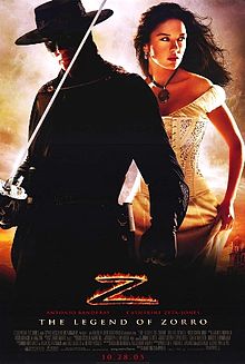 Poster tayangan pawagam filem The Legend of Zorro