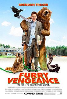 Poster tayangan pawagam filem Furry Vengeance