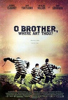 Poster tayangan pawagam filem O Brother, Where Art Thou?