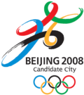 Lakaran kecil untuk Pembidaan Sukan Olimpik 2008