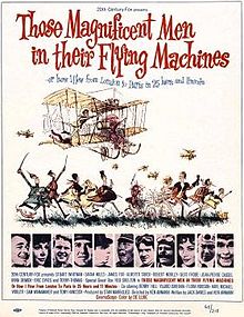 Poster tayangan pawagam filem Those Magnificent Men in Their Flying Machines