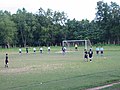 ရေကြောင်းတက္ကသိုလ်ကျောင်းသားများ အားကစားပြိုင်ပွဲကျင်းပနေပုံ