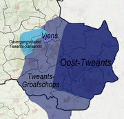 Indeling van t Tweants