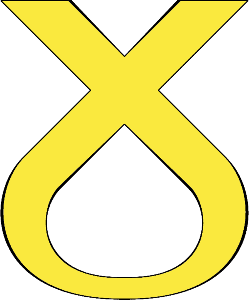 Fichièr:Scottish National Party Ribbon.png