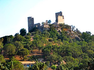 Lo castèu.