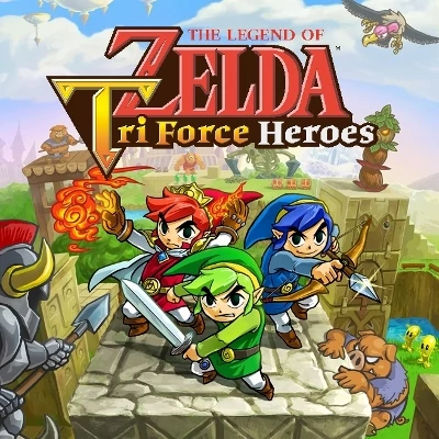 Jogo The Legend Of Zelda: Tri Force Heroes - 3DS no Shoptime