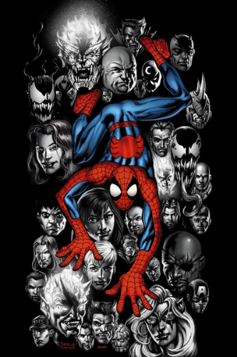 Um desenho do Homen Aranha Multiverso. #spiderman #homemaranha #multiv