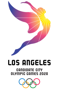 Los Angeles divulga logo em movimento para as Olimpíadas 2028 • B9