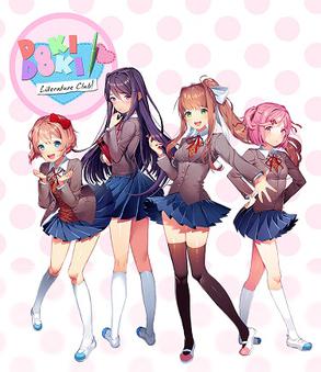 História Nuvem Adorável (Doki Doki Literature Club) - Personagens