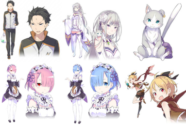 Re:Zero  Primeira parte da 2ª temporada estreia dia 8 de julho