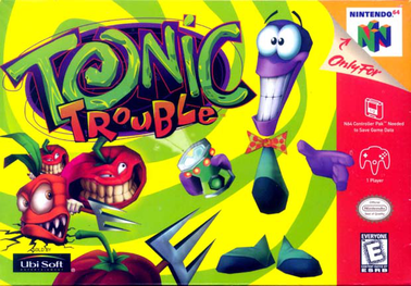 Ficheiro:Tonic Trouble Capa N64.png