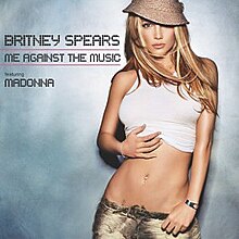 Resultado de imagem para britney spears me against the music single