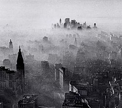 Smog de Nova York em 1966