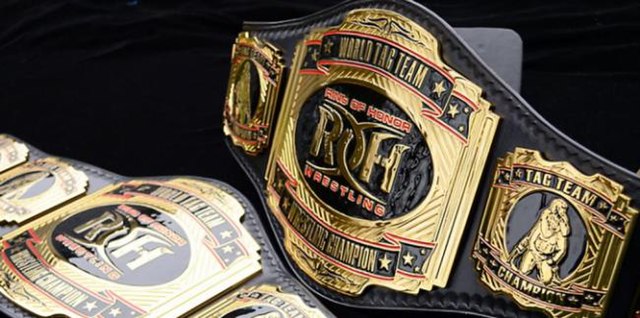 ROH World Tag Team Championship Belt
