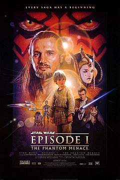 Poster Star Wars: Episódio I - A Ameaça Fantasma