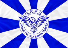Bandeira do GRES Unidos da Vila Santa Tereza.png