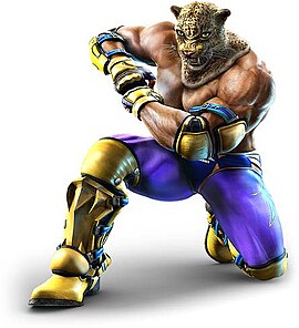 Personagem de luta masculino tekken 3