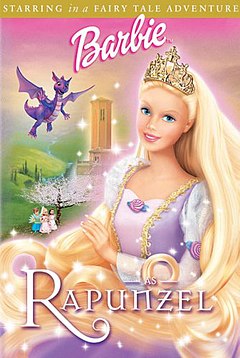 Resultado de imagem para Barbie as Rapunzel