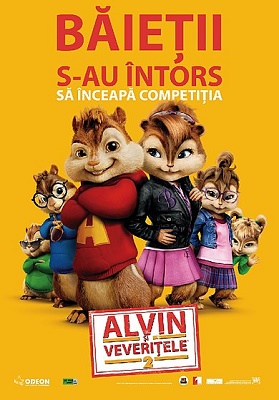 Fișier:Alvin and the Chipmunks The Squeakquel Romanian poster.jpg