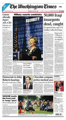 Fișier:The Washington Times front page.jpg