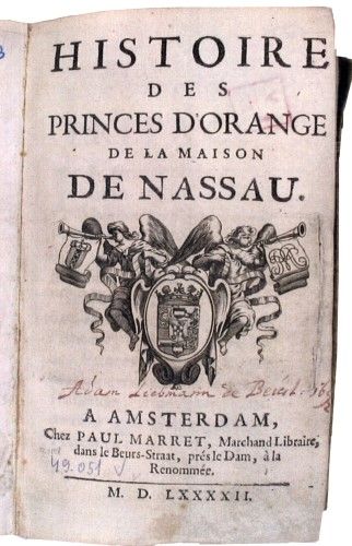 Fișier:Histoire des princes d’Orange de la Maison de Nassau (Carte veche și manuscris) 2049 26.01.2015 Tezaur 46DDDBCAC113444C8780ECBDE4CF6894.jpg