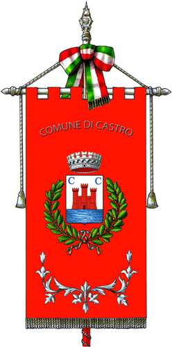 Fișier:Castro (Puglia)-Gonfalone.png