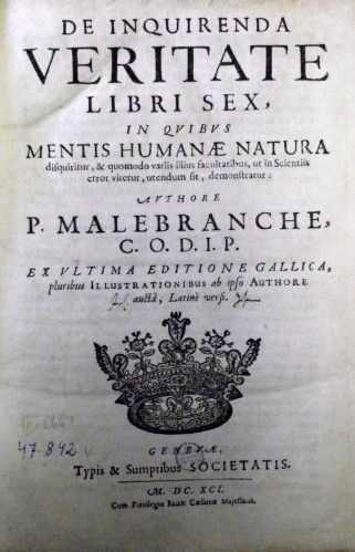 Fișier:De inquirenda veritate libri sex. In quibus mentis humanæ natura disquiritur, et quomodo variis illius facultatibus, ut in scie(...) (Carte veche și manuscris) 2745 04.11.2015 Tezaur C8CE779D749347BE87FB82EA8AA1C7A4.jpg